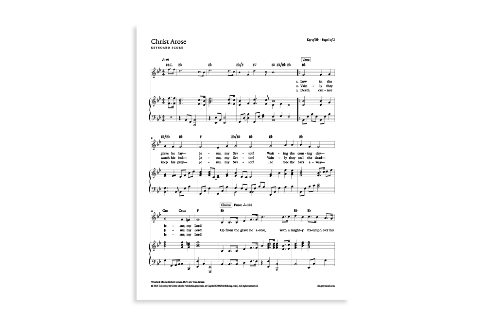 Christ Arose product image