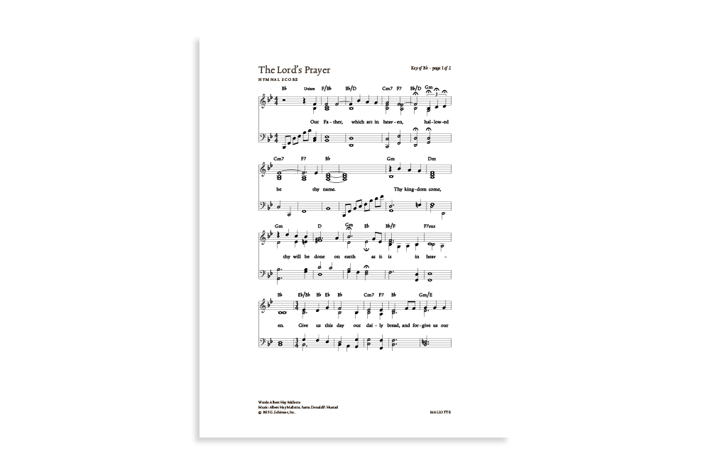 The Lord's Prayer product image