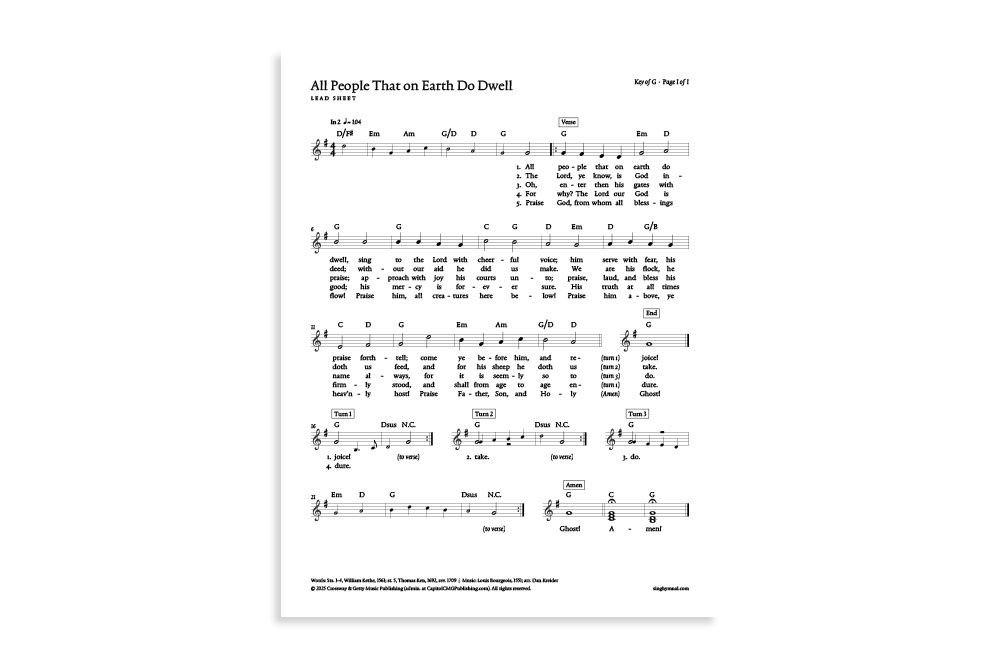 All People That on Earth Do Dwell product image