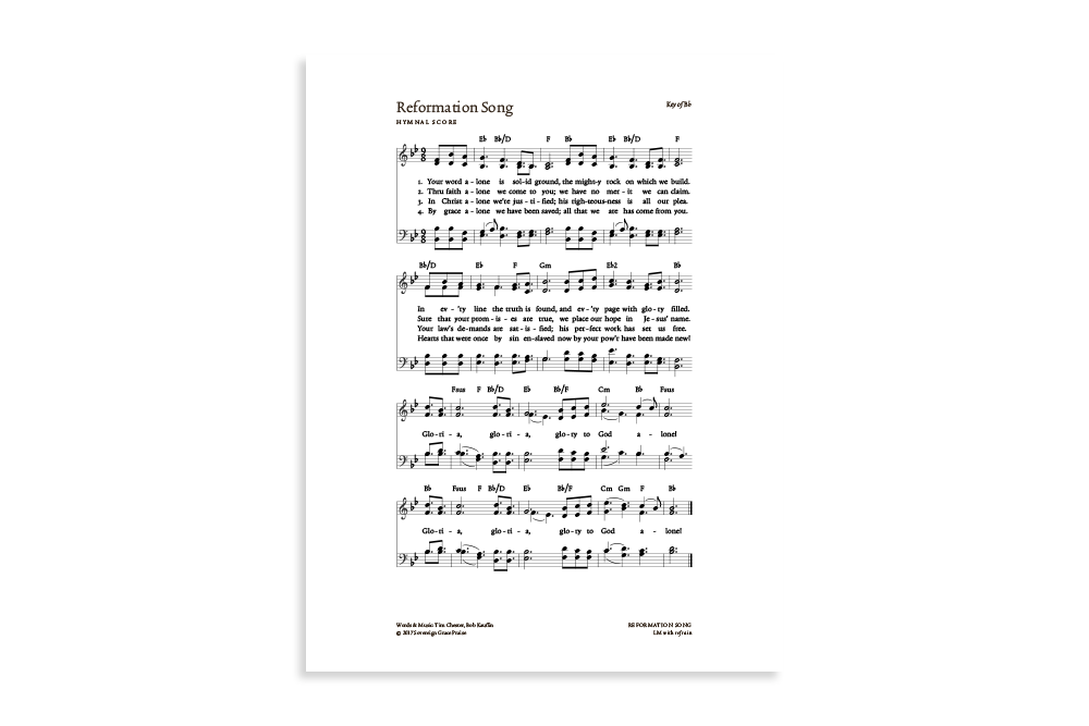 Reformation Song product image
