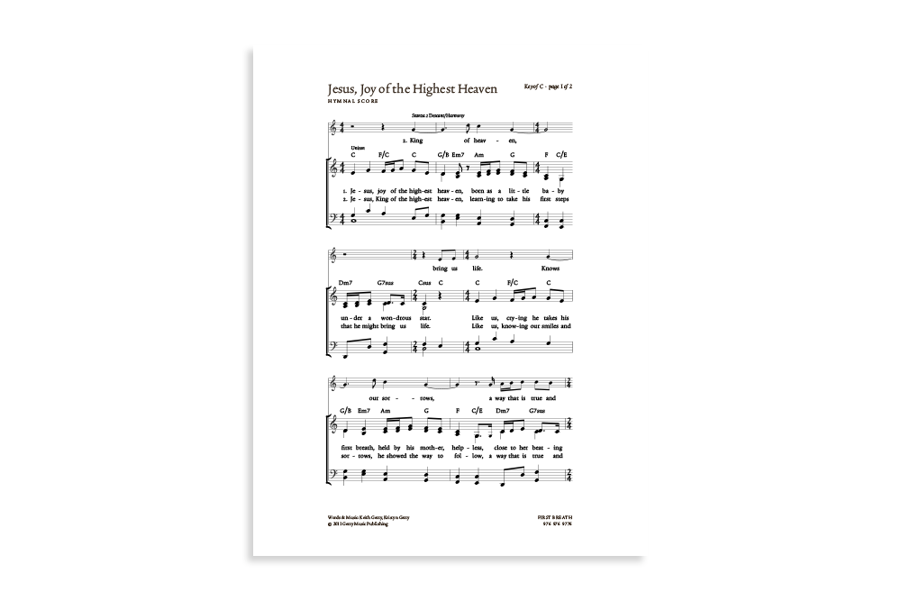 Jesus, Joy of the Highest Heaven product image