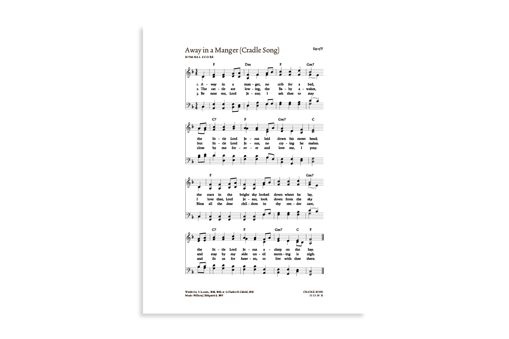 Away in a Manger (Cradle Song) product image