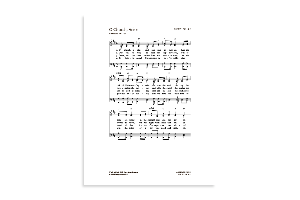 O Church, Arise product image