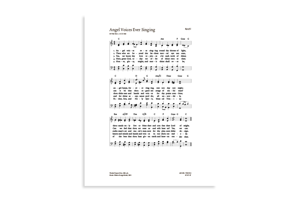 Angel Voices Ever Singing product image
