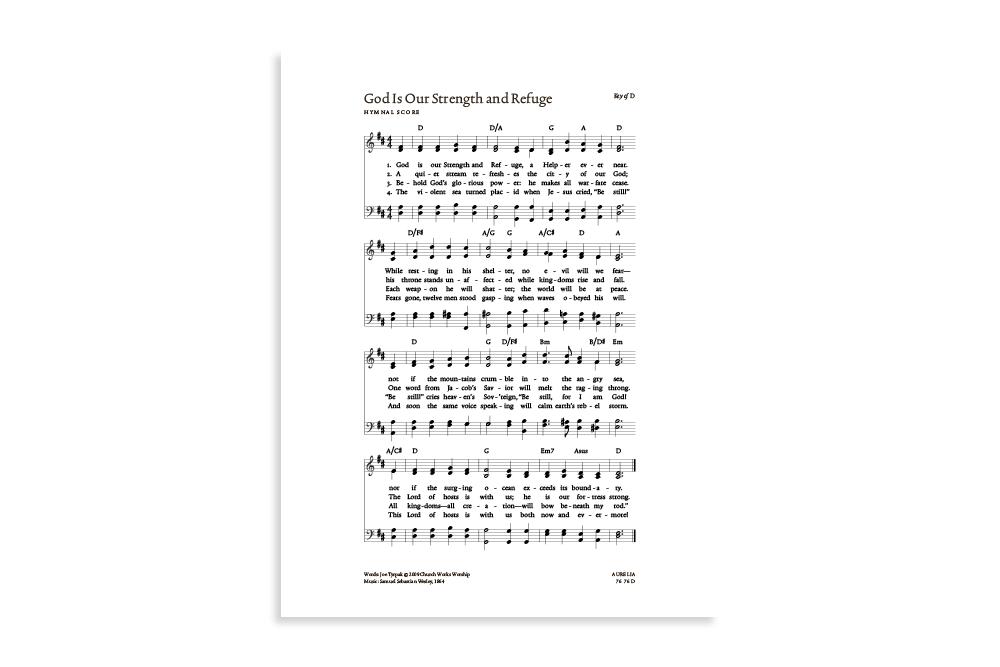 God Is Our Strength and Refuge product image