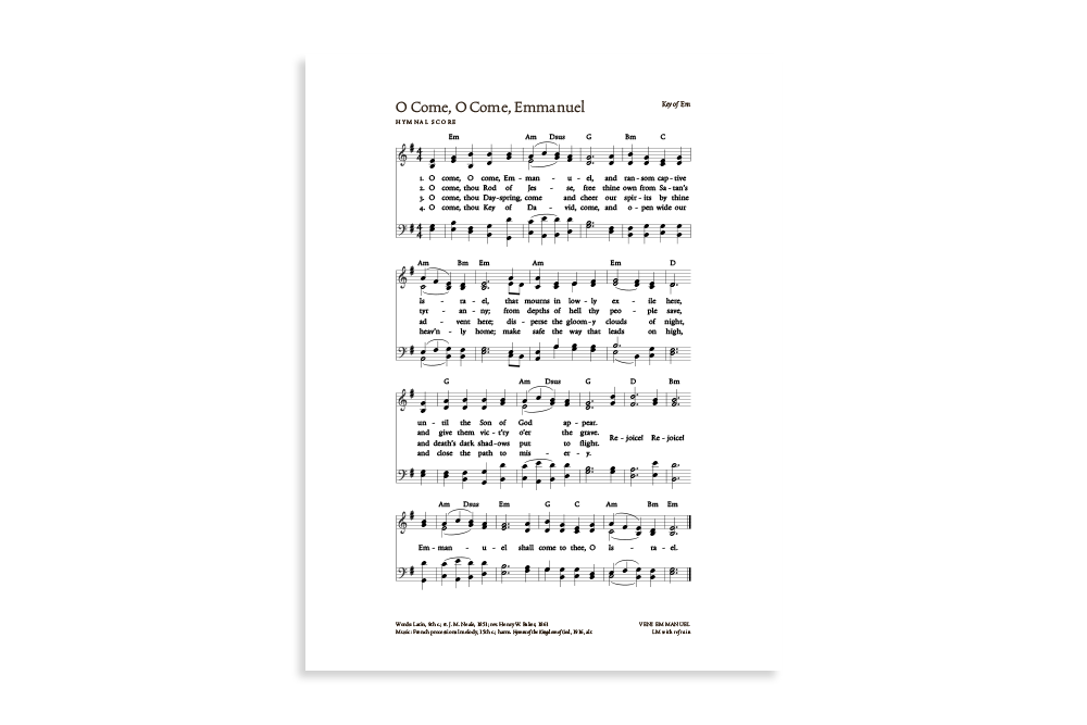 O Come, O Come, Emmanuel product image