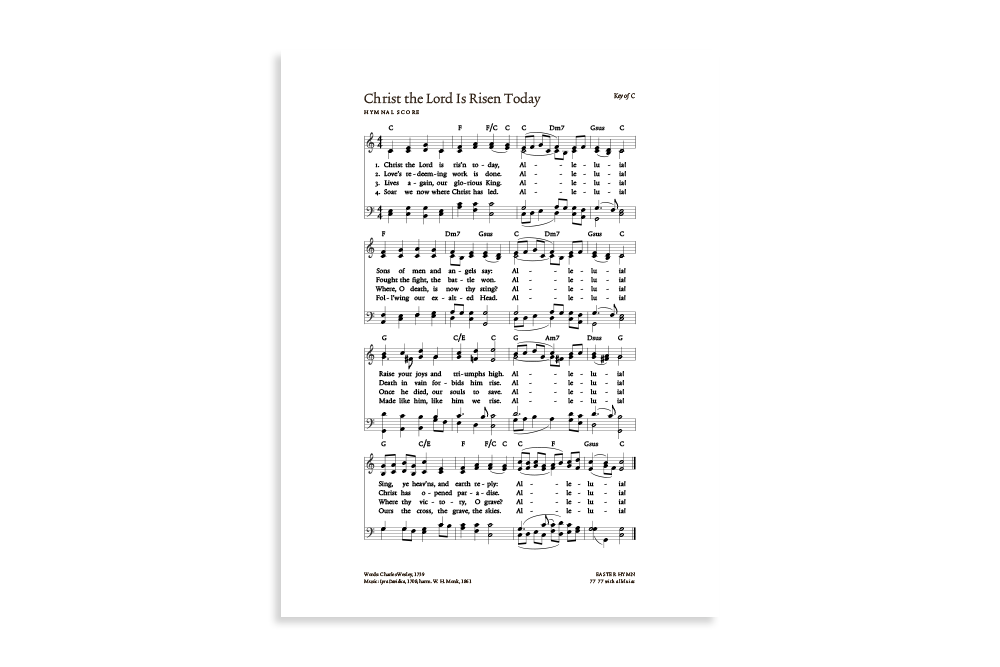 Christ the Lord Is Risen Today product image